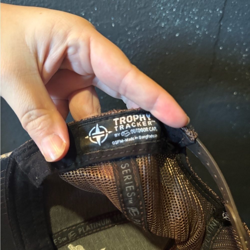 Trophy Tracker By Outdoor Cap Camouflage Baseball Cap - Picture 3 of 3